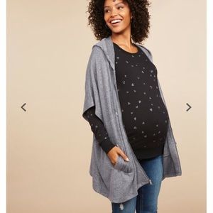 Lounge kimono top, Maternity